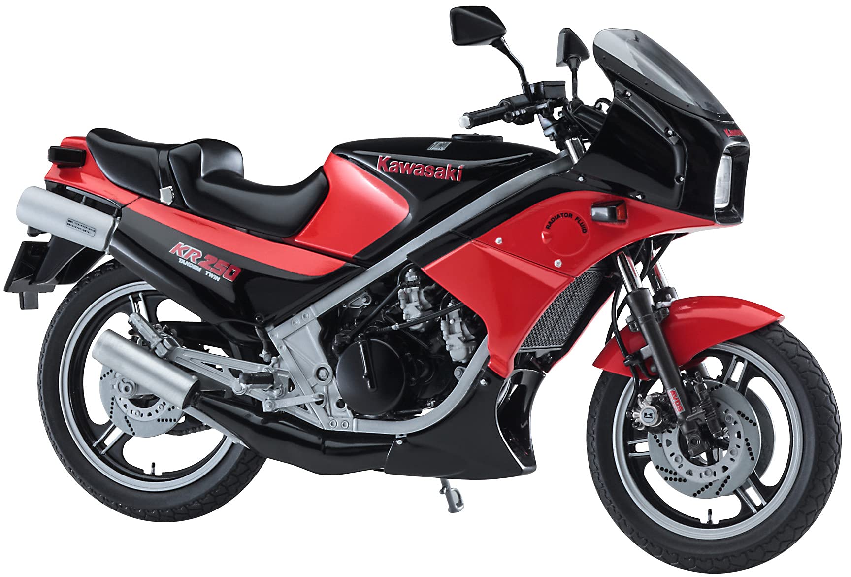 Amazon.com: Hasegawa 21740 1/12 Kawasaki KR250 (KR250A) Plastic